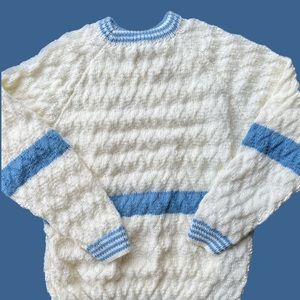 like new handknit sweater , size xl-3x